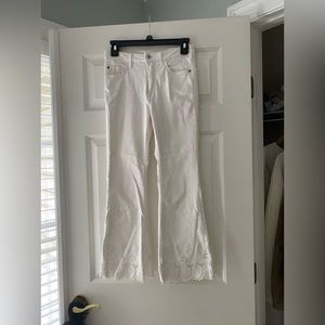 Free people white jeans